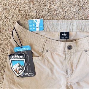 Kuhl Hiking Pants / Splash Metro / Roll Up / NWT